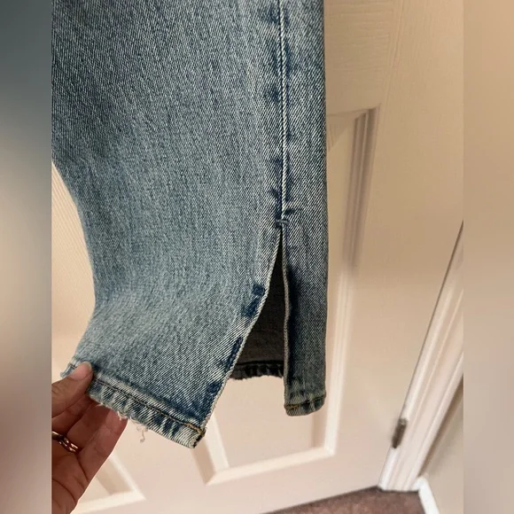 Abercrombie 90’s straight ultra high rise jeans - Picture 4 of 7